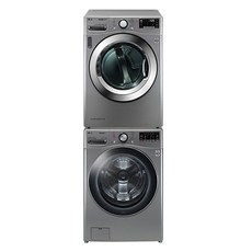 트롬 세탁기 24kg + 건조기 16kg 세트 F24VDD-6VAA 방문설치, F24VDD(세탁기), RH16VTANA(건조기), 모던 스테인리스