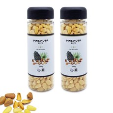 우수농산물 견과공장 가을향기 가평잣 국산 잣 200g(100gx2통) 1등급 국산잣 햇잣, 100g, 2개