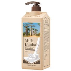 밀크바오밥 샴푸 화이트머스크향, 1000ml, 1개