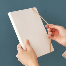 인디고 프리즘 200 밴드 노트 모눈 종이 무지 다이어리 회의 필기 다이어리, 라벤더