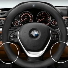 소 가죽 핸들커버 웰그립 수입차 국산 차량 로고 럭셔리 탁월한 그립감 BMW 벤츠 현대 기아 아우디 쉐보레 등 [00128], 13.캐딜락