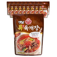 오뚜기 옛날 즉석 특육개장, 500g, 64개입