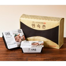 [한돈] 박규완 명인의 민속촌 돼지갈비 3kg(1.5kg) 양념돼지갈비 선물세트, 2팩(1.5kg x 2)