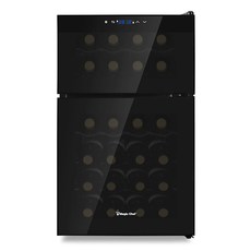 매직쉐프 듀얼존 와인셀러 블랙 MEW-HT24DB 자가설치 24병