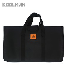 KOOLMAN(쿨맨) 다용도 사이드테이블 쿨러스탠드 BLACK, 수납가방, 1개