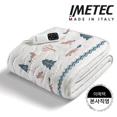 [23년형] 이탈리아 이메텍 전기요 프리미엄 전자파안심 순면 싱글 IMT-916 (여우)