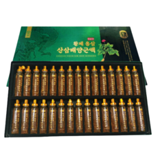 한삼근 황제 홍삼 산삼배양근액 (쇼핑백 증정) 부모님 효도 선물 / 국내산 6년근 홍삼 20ml X 30병