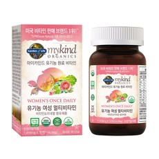 마이카인드 유기농 여성 멀티비타민 1498mg 30정 (1개월분), 3개