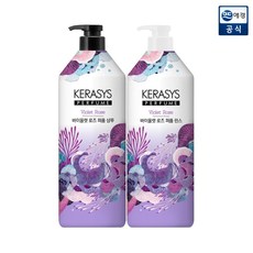[애경]케라시스 퍼퓸 바이올렛 로즈 샴푸/린스 1000ml x2개, 01.샴푸 2개