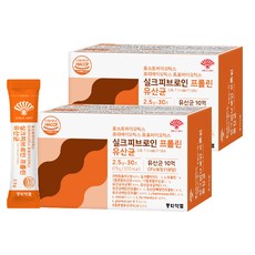 동화약품 포스트바이오틱스 프리바이오틱스 프로바이오틱스 실크피브로인 프롤린 유산균 30p, 2개, 75g