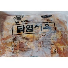 염지 절단 닭정육 닭다리살 2kg 1개