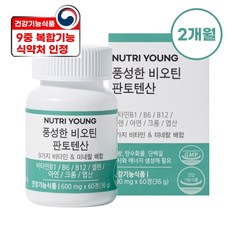뉴트리영 복합 비오틴 판토텐산 L시스틴 맥주효모, 1개(2개월)