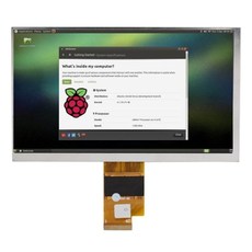 컴퓨터 모니터 7 인치 ej070na-01j hd lcd 디스플레이 화면 고해상도 원격, LCD 디스플레이만