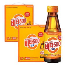 비타500 칼슘 100ml 20입(선물용) x2박스, 단품