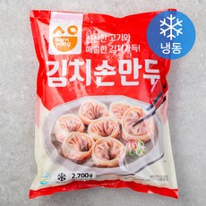 삼양 김치 손만두 (냉동), 2700g, 1개