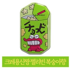 크레용신짱 틴케이스 젤리빈 복숭아향 10g 1개