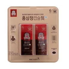 (진세노이드 4.2mg) 정관장 홍삼정캡슐 현 500mg x 100캡슐 휴대 섭취 간편한, 2개