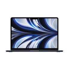 Apple 2022 맥북 에어, 미드나이트, M2 8코어, GPU 10코어, 512GB, 16GB, 35W 듀얼, 한글