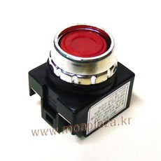 푸시버튼스위치(적색)6A250V 전기기능사전용 적색푸시버튼스위치(모아프라자), 푸시버튼(적색)