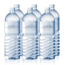 제주 삼다수 생수 무라벨 그린 2L 6병 세트, 500ml x 20병