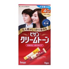 비겐 크림톤 염모제 60g, 4G 자연 밤색, 5개