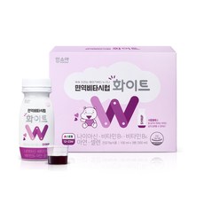 함소아 면역비타시럽 유아비타민 화이트 3p, 300ml, 1개
