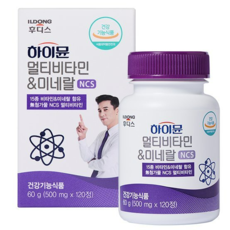 일동후디스 하이뮨 NCS 멀티 비타민 앤 미네랄 60g, 16개, 120정