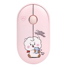 로이체 BT21 마이리틀버디 멀티페어링 무선마우스, 알제이, BT21-RMS-3E-RJ