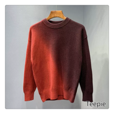 티피/Teepie 스웨터 남자 라운드 니트