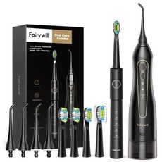 Fairywill-치아용 워터 플로셔 300ML 구강 세척기 충전식 휴대용 치과 3 모드 물 탱크 방수 치아 클리너, CHINA_5020E-E11