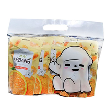 달하제주 제주 아르방 젤리 감귤맛, 49g, 5개