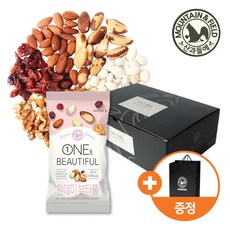 [산과들에] 원데이뷰티풀50박스+(대)쇼핑백/ 하루 한줌 견과 견과류, 상세 설명 참조, 상세 설명 참조