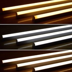 [당일배송] 동성조명 더쎈 T5 LED 천장 간접등 형광등 전구색 주광색 주백색, 1200mm(18W), 주백색(4000k)