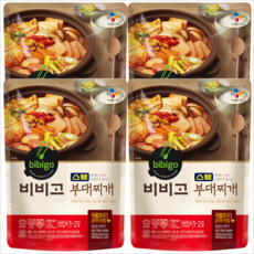 비비고 스팸부대찌개 460g X 4봉, 4개