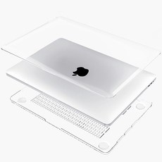 트루커버 MACBOOK 맥북 전용 전기종 크리스탈 투명 하드 케이스, 크리스탈 케이스, 뉴맥북12인치(A1534)