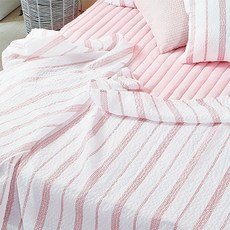 더자리 아이스 시어서커 홑이불, 라이스 핑크