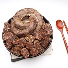 미트타임 피순대 천연돈장 고기 가득 토속 순대, 500g, 토속 피순대 1팩