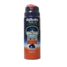 질레트 센서티브 2 in 1 퓨어스포츠 듀오팩 쉐이빙 젤, 170g, 7개