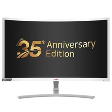 유디아 60cm FHD 커브드 144 게이밍 AE 모니터 화이트, EDGE 24CG W (무결점)
