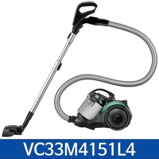 삼성 VC33M4151L4 파워모션 4000 유선 진공청소기 그리너리 VC33M4151L4 청소기 파워모션 대용량 1.3L 건식