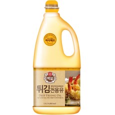 백설 튀김전용유, 1.8L, 1개