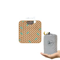 [본사] 여행용 USB 전기장판매트 포켓베드_[휴대용: USB] + 파우치, USB 방석