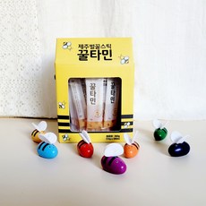 꿀타민 청정 제주 야생화 벌꿀스틱 7호, 360g, 1개