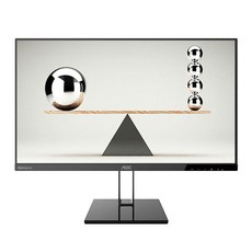 알파스캔 68.6cm FHD 프리싱크 75 DP시력보호 모니터 + DP 케이블, AOC 27V2Q(무결점)