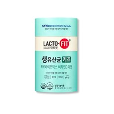 종근당건강 락토핏 생유산균 키즈 2g 60포