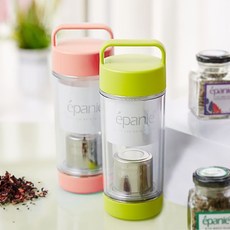 [천삼백케이] [에빠니] 스마트 에코 텀블러 480ml 핑크그린, 그린