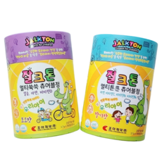 잘크톤 츄어블정, 멀티쑥쑥 포도맛90정 + 멀티튼튼 딸기맛90정