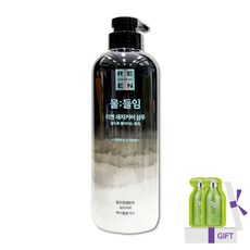 리엔 물들임 새치커버 샴푸 대용량(자연갈색) 550ml + 샴푸샘플2p