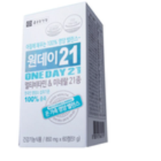 종근당건강 원데이21 멀티비타민 & 미네랄, 60정, 44개