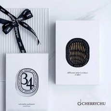 딥티크 차량용 고급 디퓨져 패키지와 리필향수 8종, 패키지(케이스+리필향), 베이